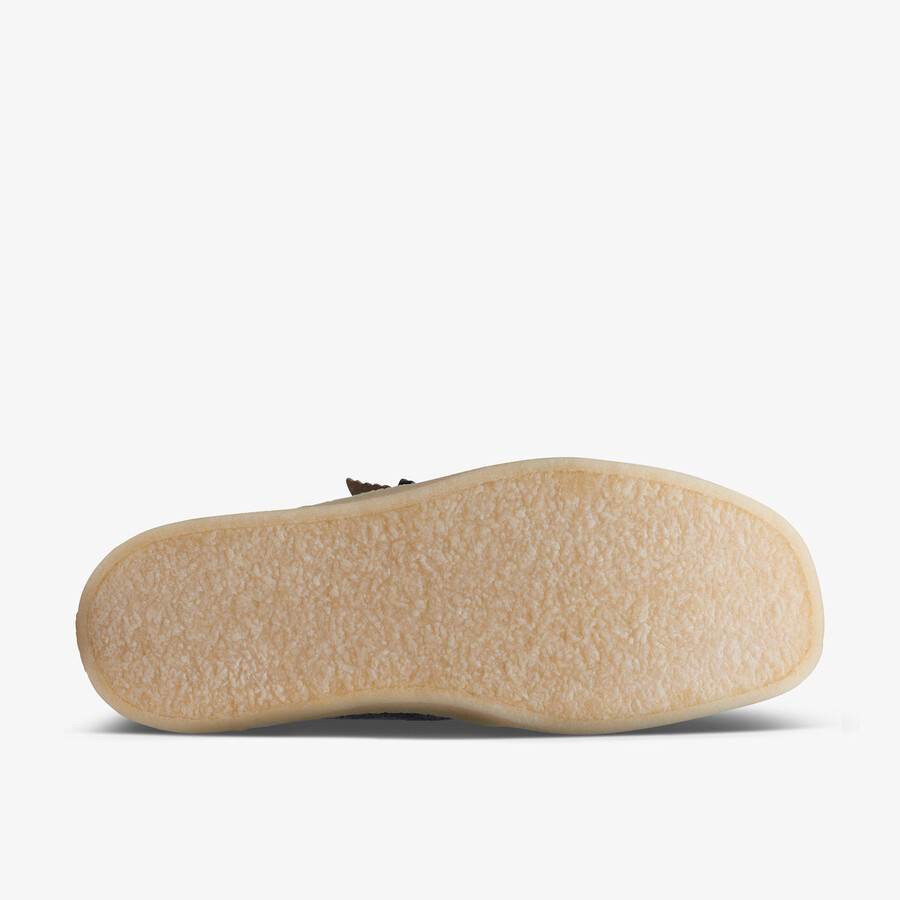 wallabee cup-laars - zwart eco-leer