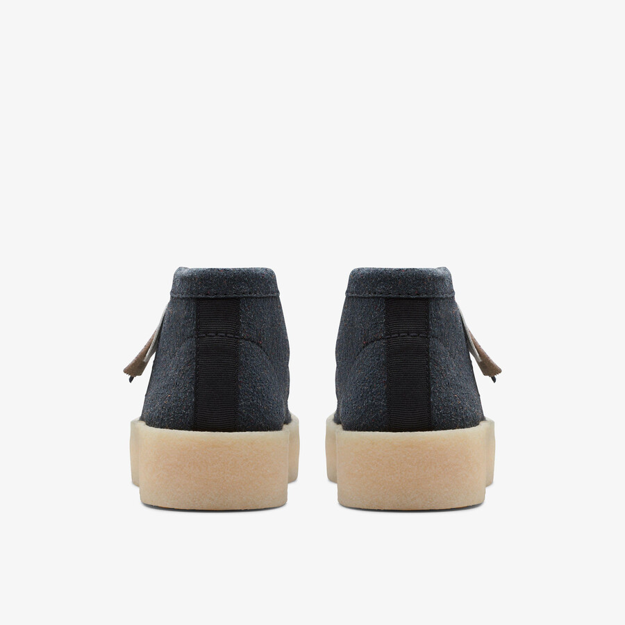 wallabee cup-laars - zwart eco-leer