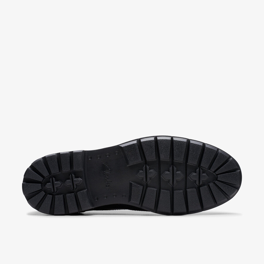 batcombe far brogue - zwart leer