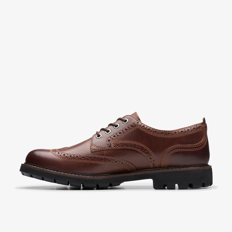 batcombe far brogue - donkerbruin leer