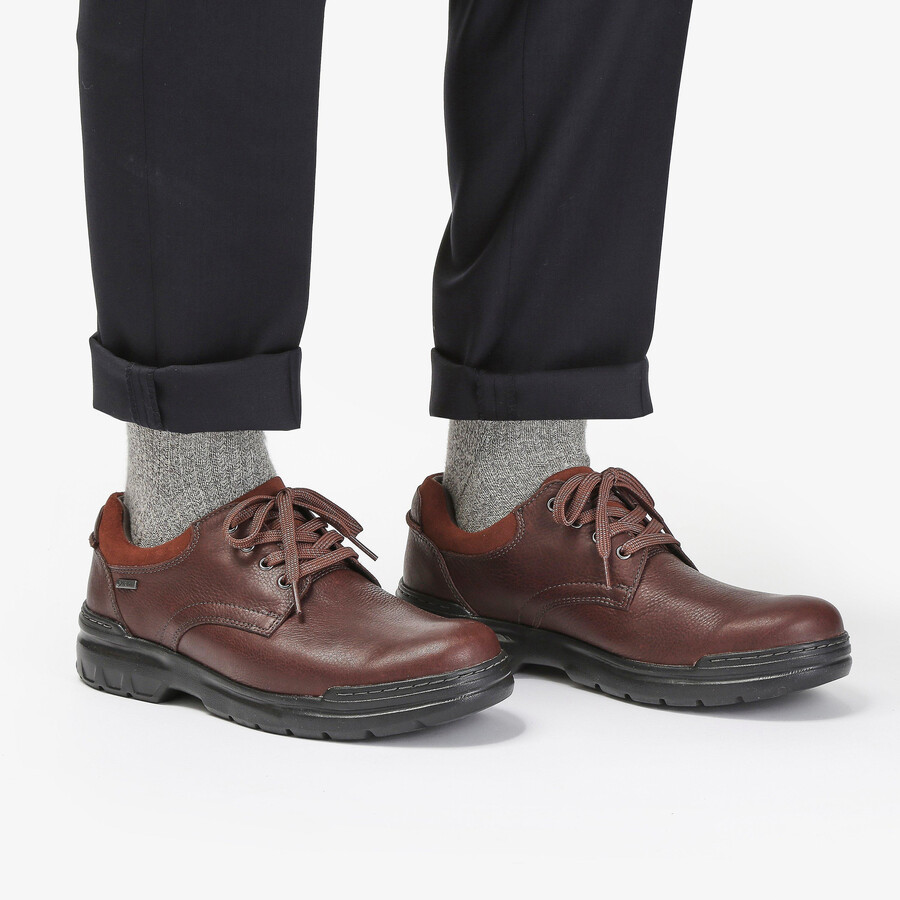 rockie walk gore-tex - donkerbruin leer