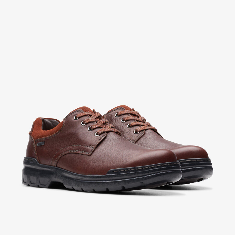 rockie walk gore-tex - donkerbruin leer