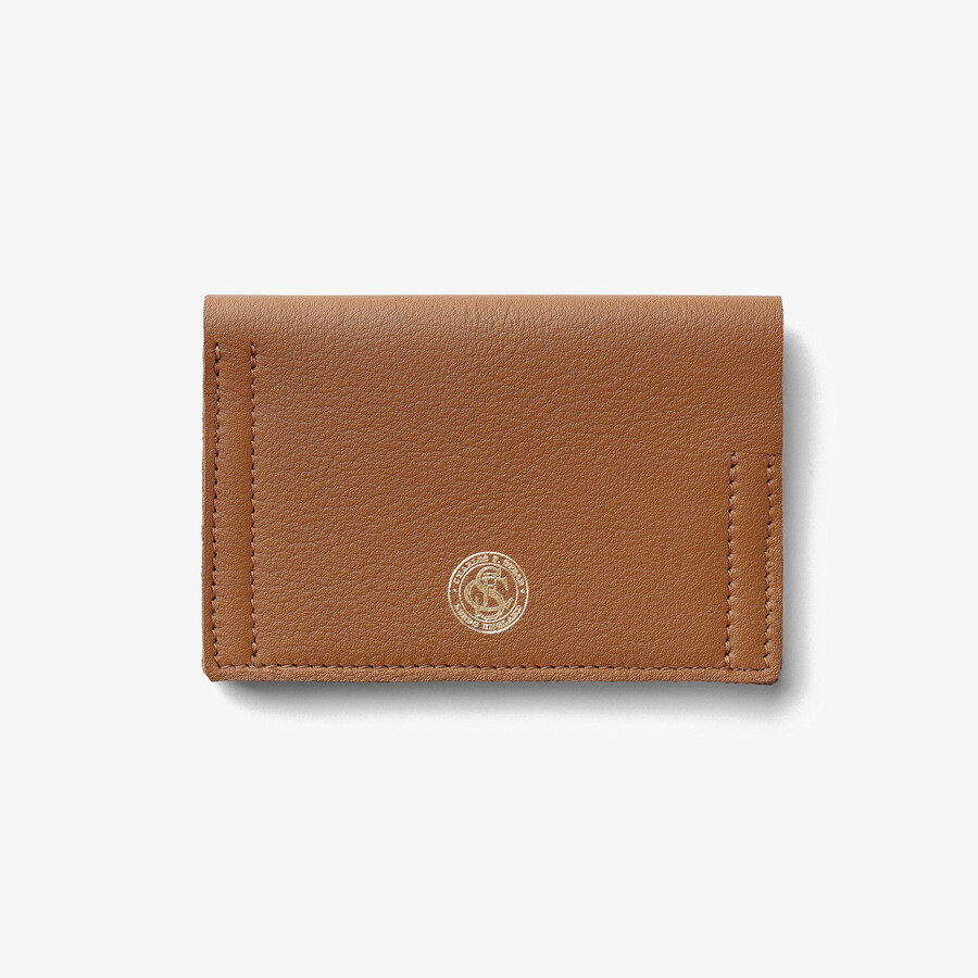 desert card - lichtbruin leer