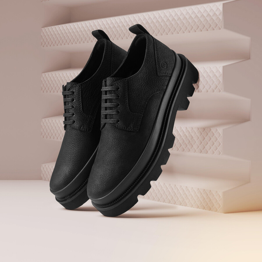 badell lace - zwart nubuck