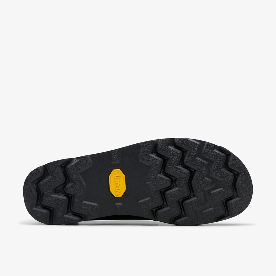 desert trek gore-tex - zwart leer