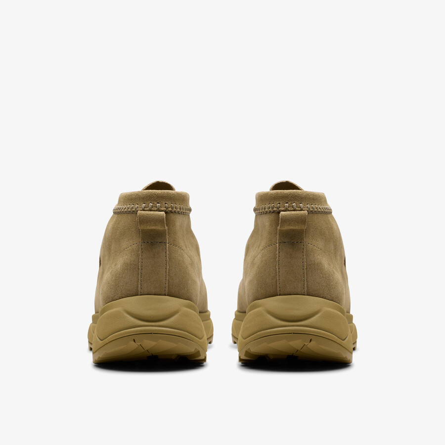 wallabee eden - donker zand suède