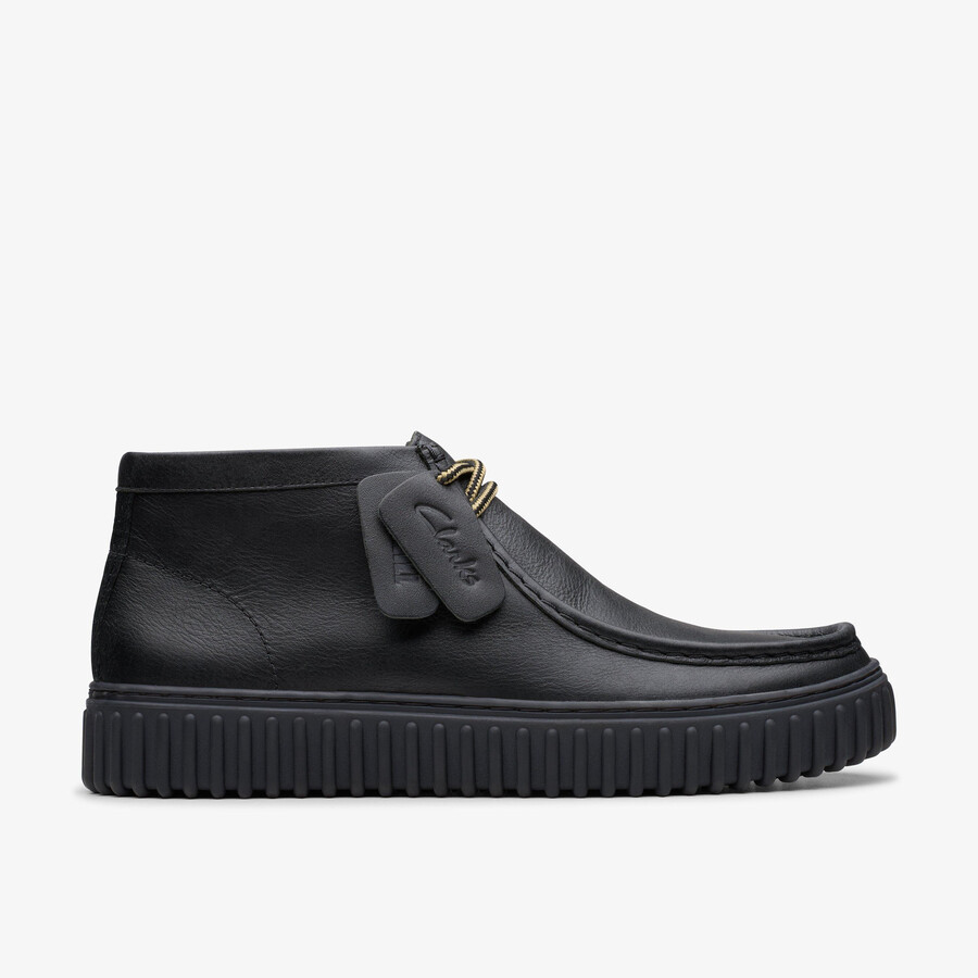 torhill hi - zwart leer
