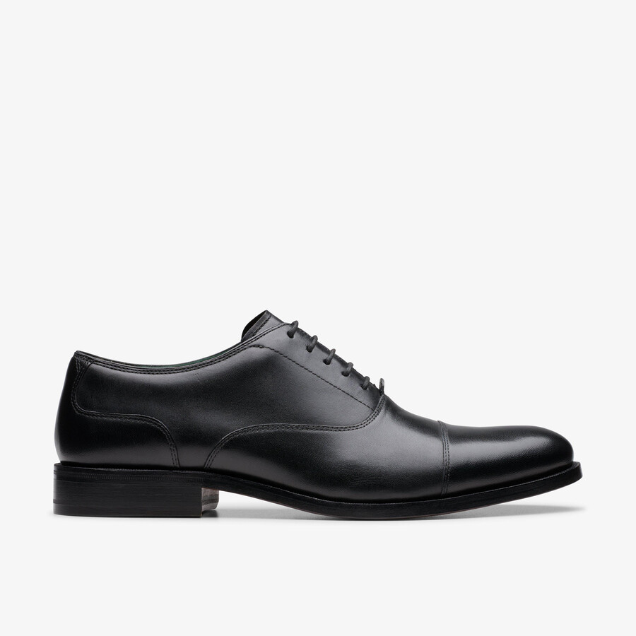 craft james cap - zwart leer