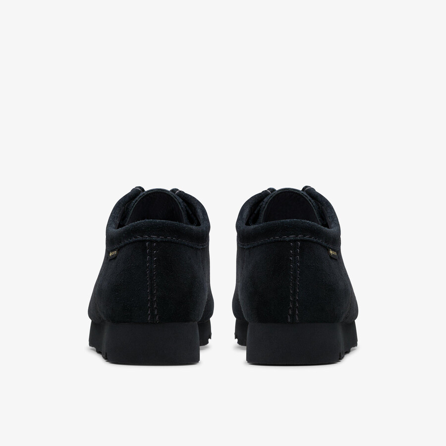 wallabee gore-tex - zwart suède