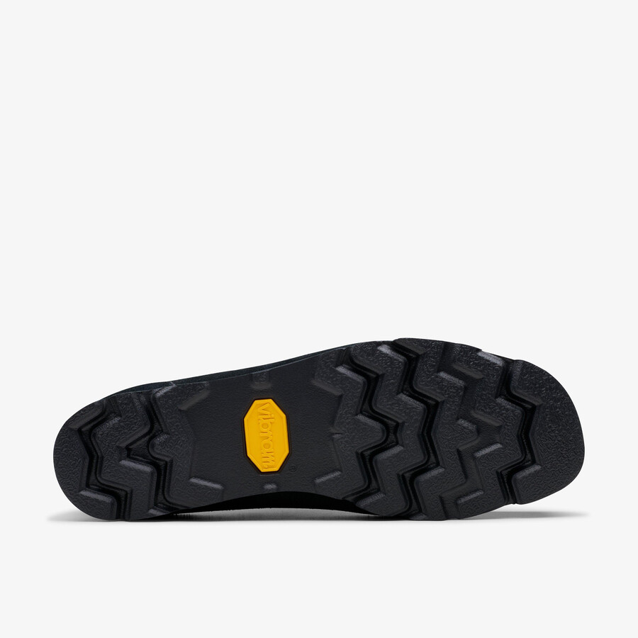 wallabee gore-tex - zwart suède