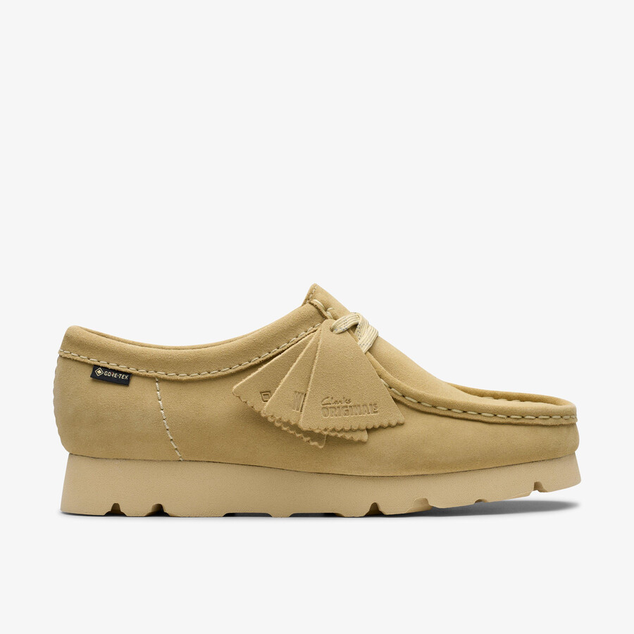 wallabee gore-tex - esdoorn suède
