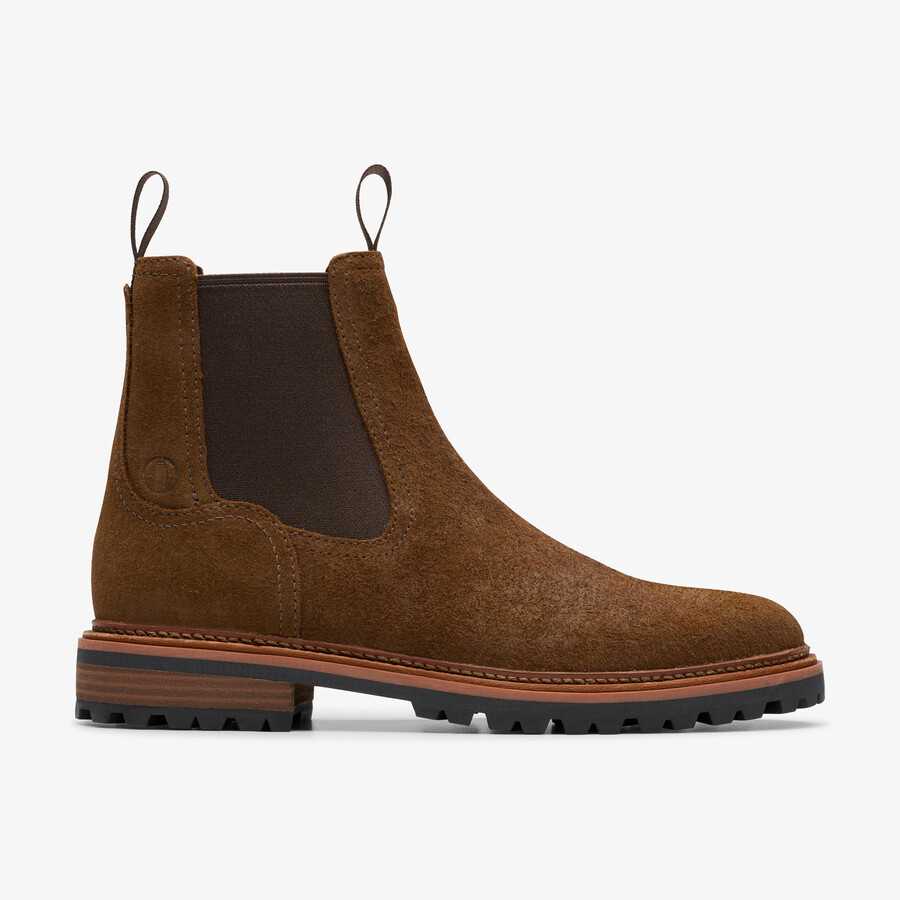 clarkridge top - bruin suède
