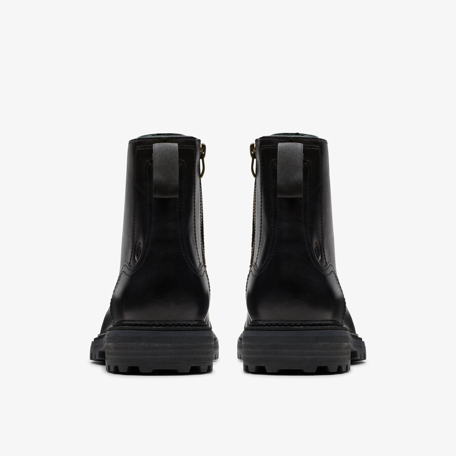 clarkridge hi - zwart leer