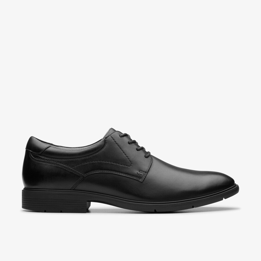 eldredge plain - zwart leer