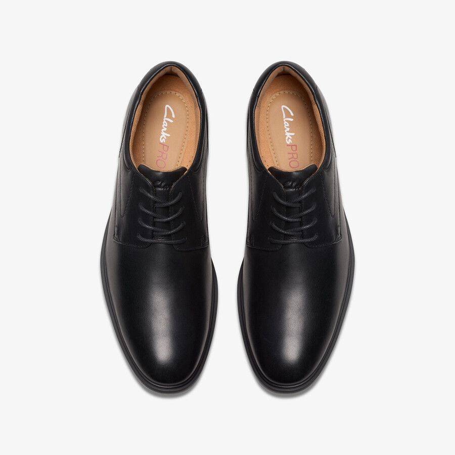 eldredge plain - zwart leer