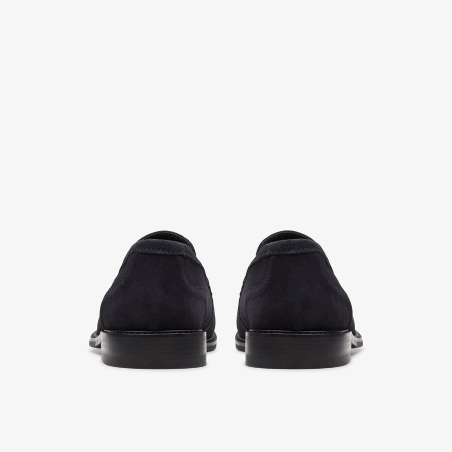 craft arlo step - marineblauw suède
