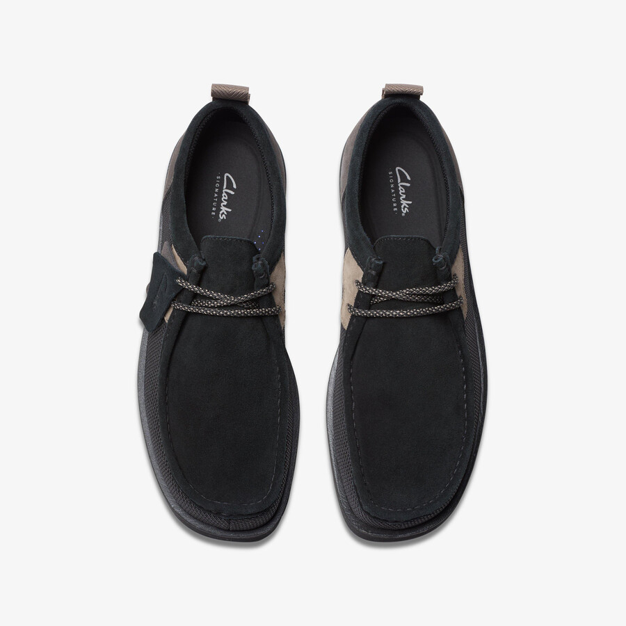 wallabee ftr 2 lo - zwarte combinatie