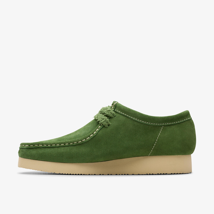wallabee 2604 - groen suède