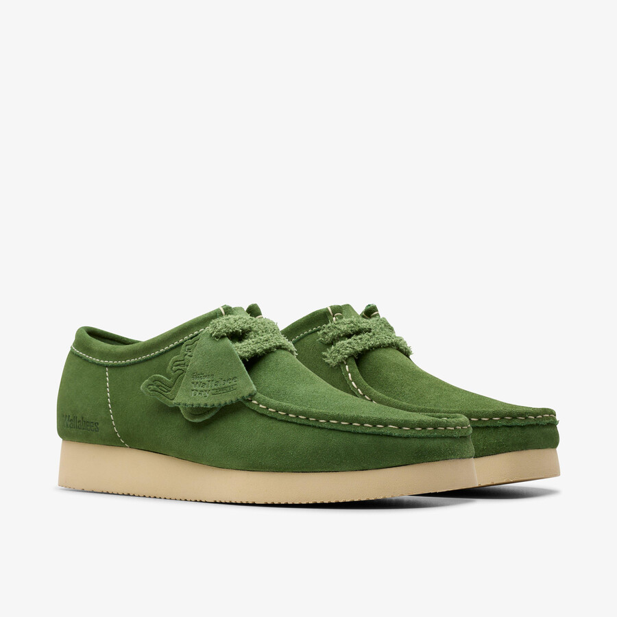 wallabee 2604 - groen suède