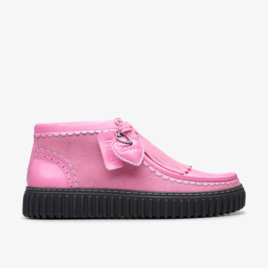 torhill hart - roze combinatie