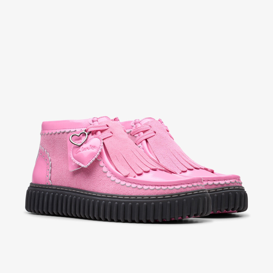 torhill hart - roze combinatie