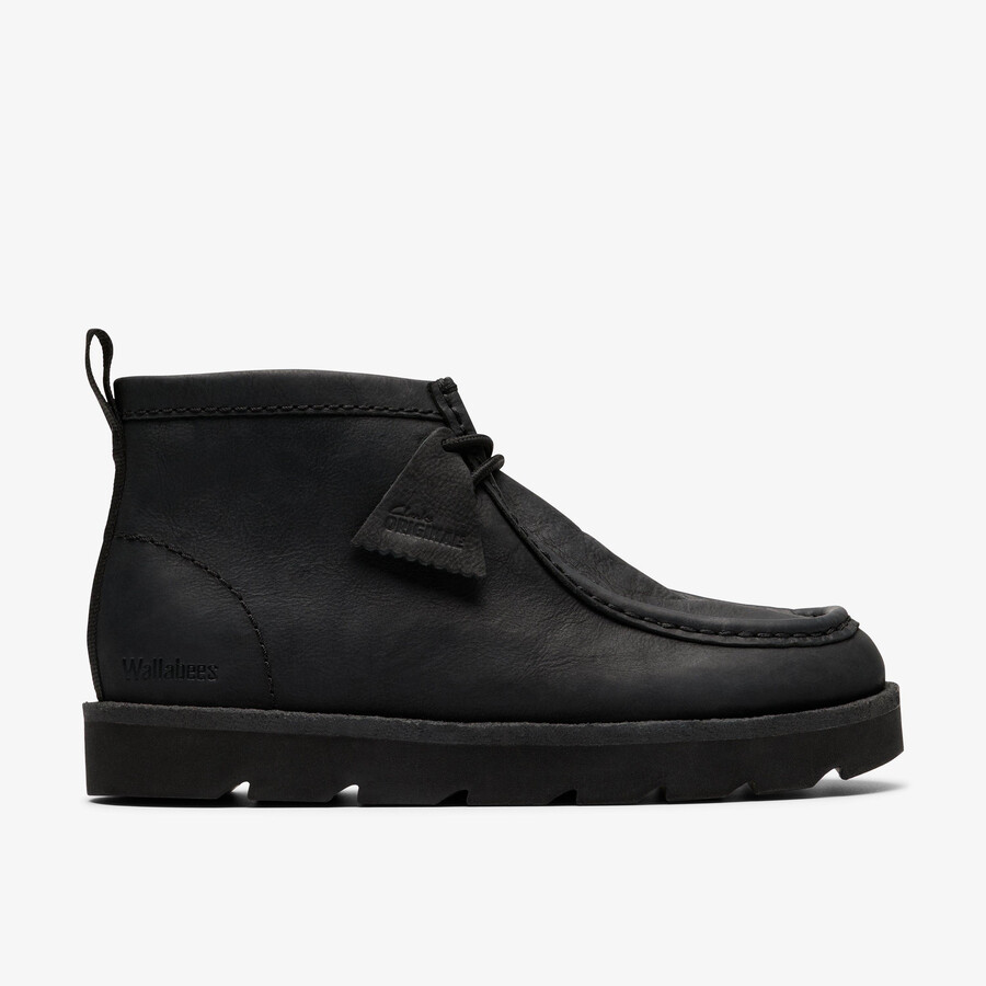 meare walla boot - zwart nubuck