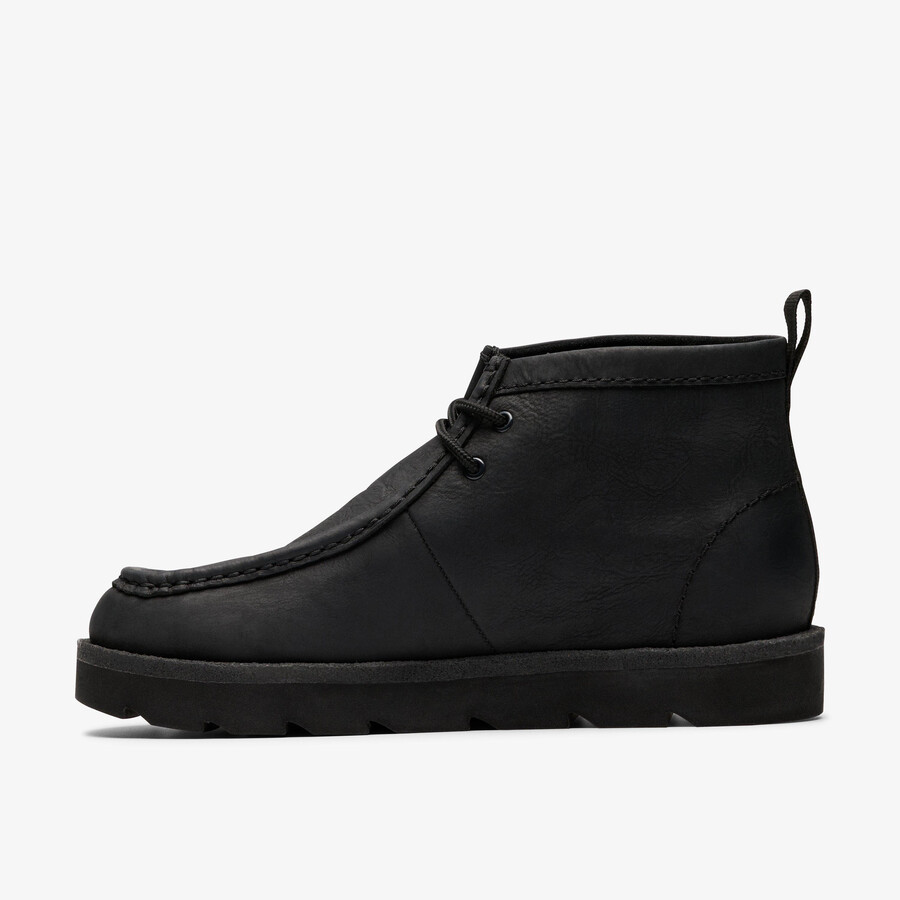 meare walla boot - zwart nubuck