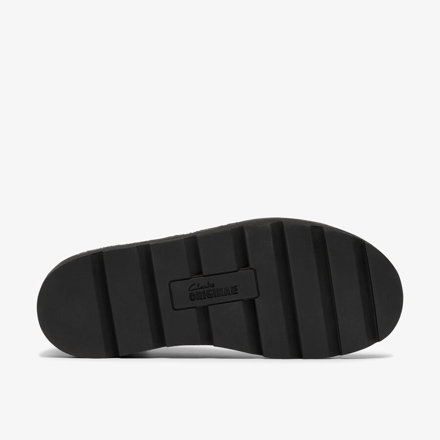 meare walla boot - zwart nubuck