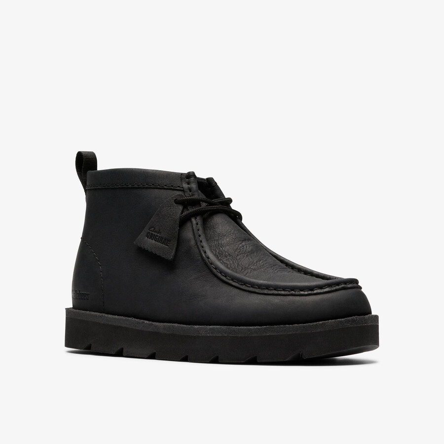 meare walla boot - zwart nubuck