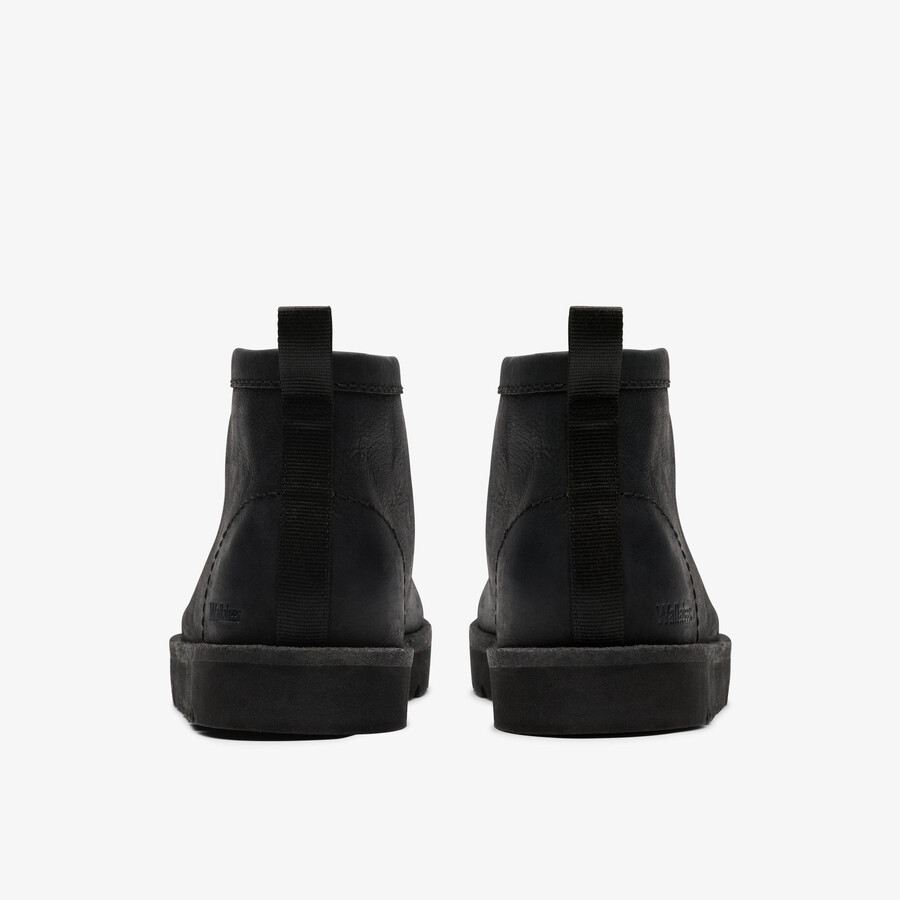 meare walla boot - zwart nubuck