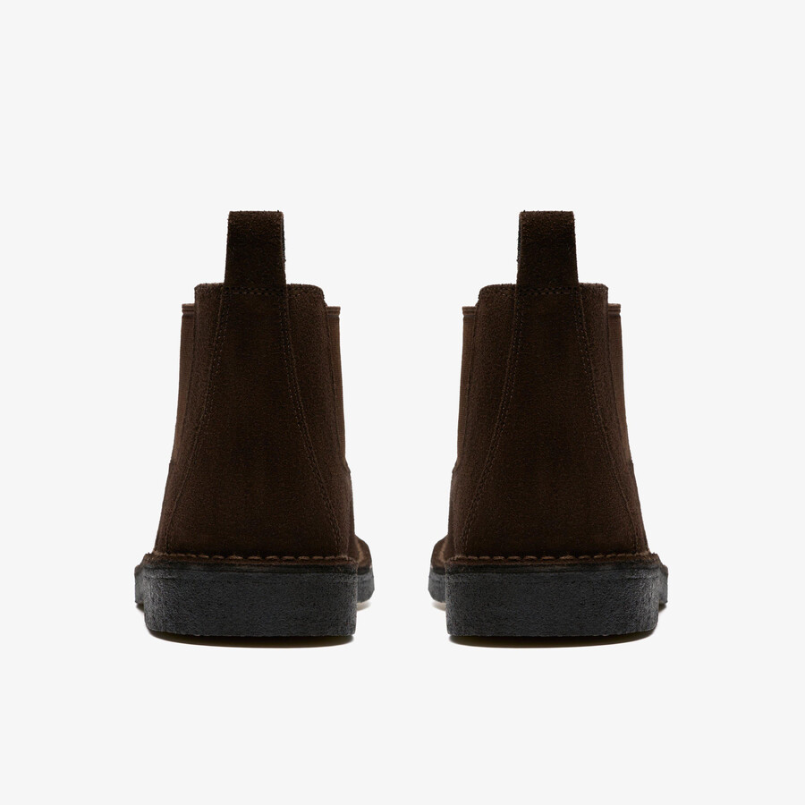 desert chelsea - donkerbruin suède