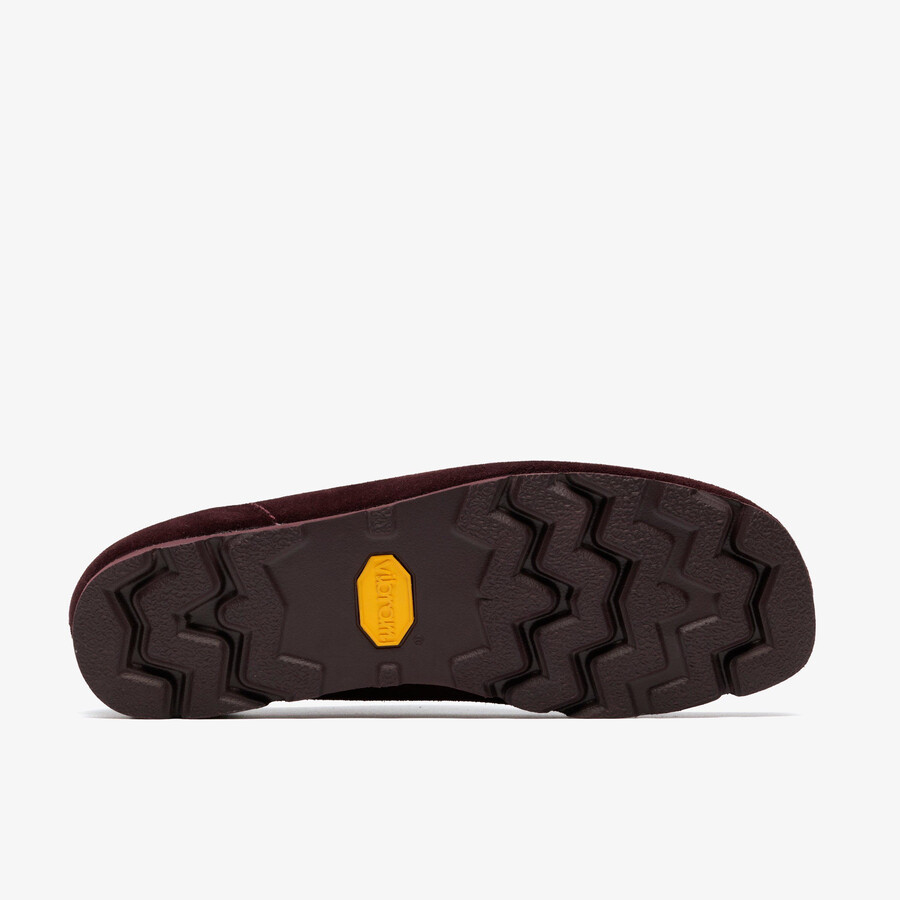wallabee gore-tex - paarse druivenkleurige suède