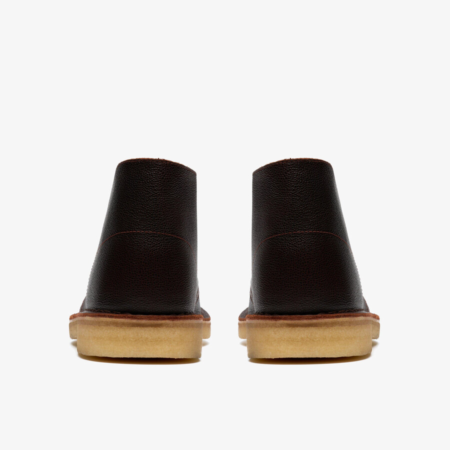 desert boot - bruin schots grainleer