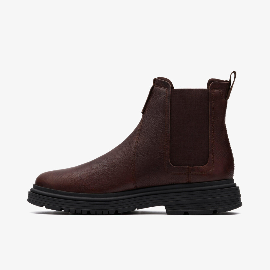 badbury easy - donkerbruin leer