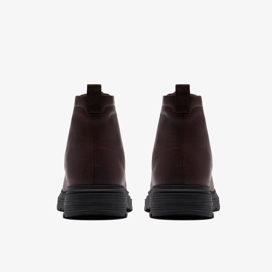 badbury hi waterproof - bruin warmgevoerd leer