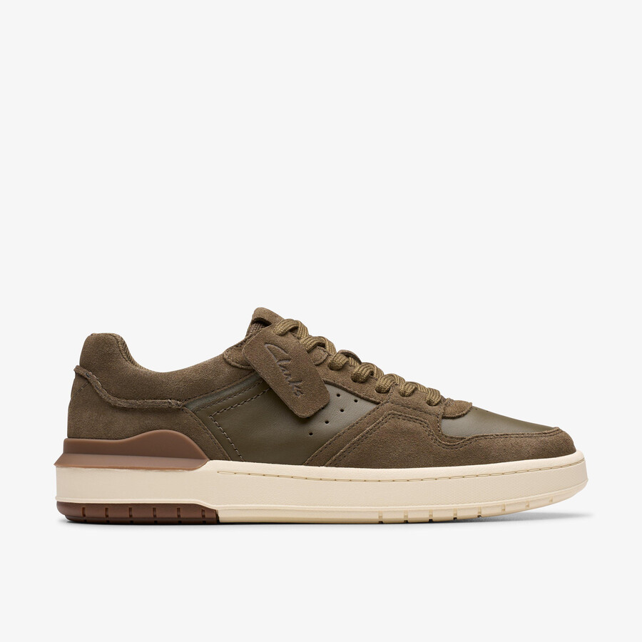 courtlite2 lo - khaki suède