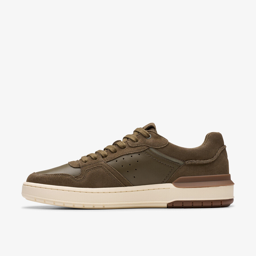 courtlite2 lo - khaki suède