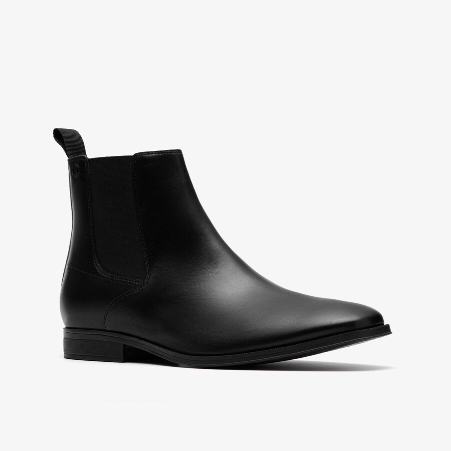 paulton easy - zwart leer