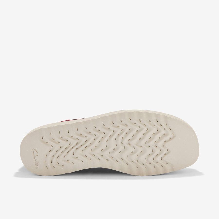 wallabee ftr2 laars - bordeauxrode combinatie