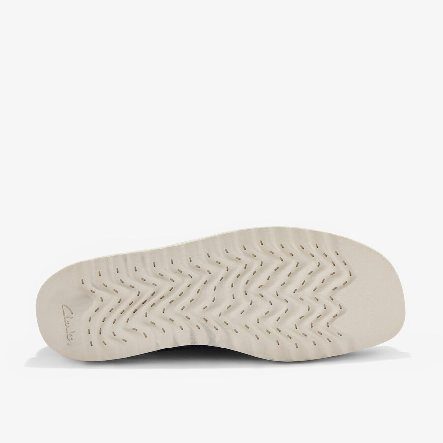 wallabee ftr2 laars - marineblauwe combinatie
