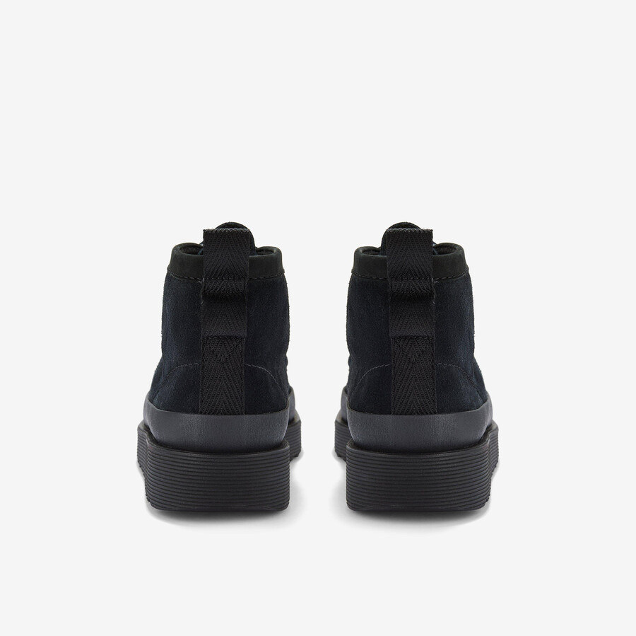 wallabee ftr2 hi - zwart suède