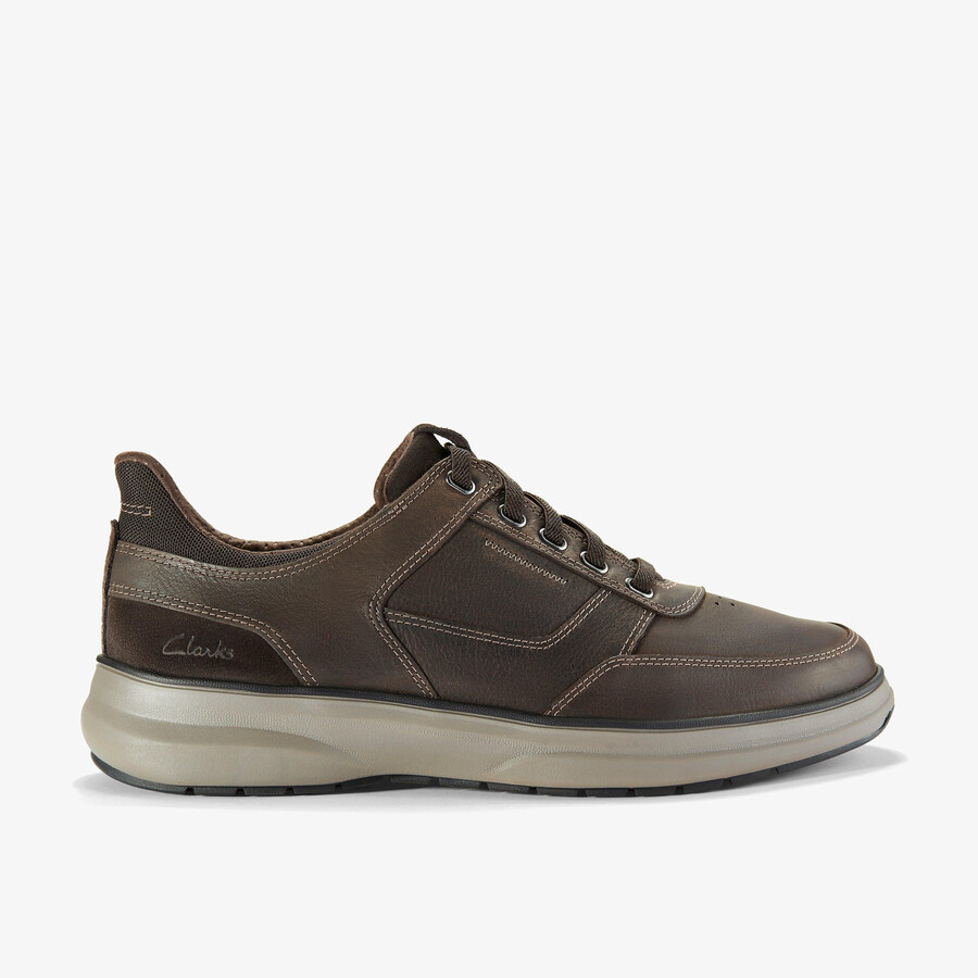 mullan easy - donkerbruin leer