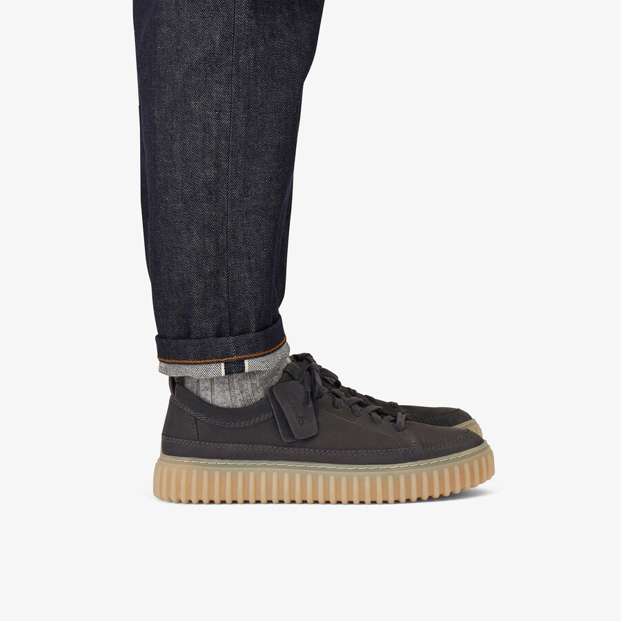 torhill kant - donkergrijs nubuck
