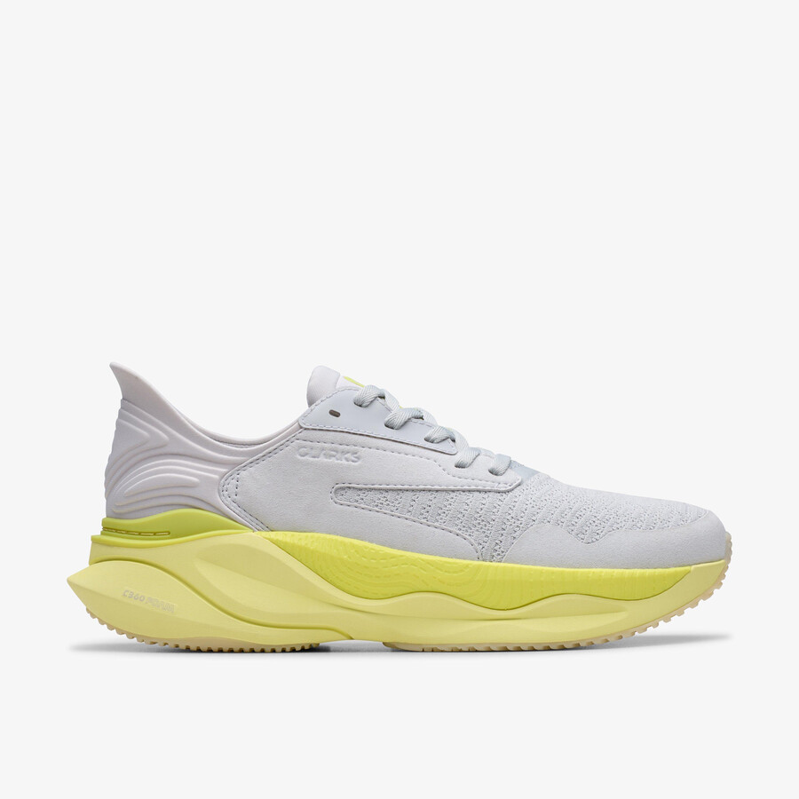 clarks pace - lime combinatie