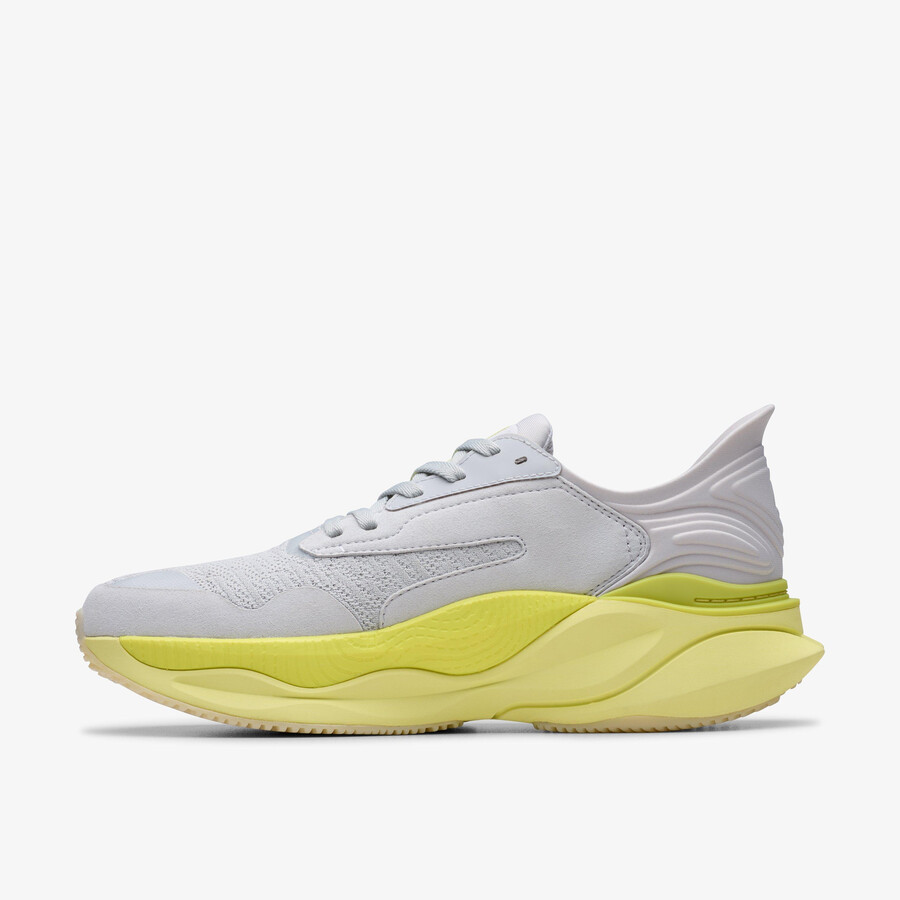 clarks pace - lime combinatie