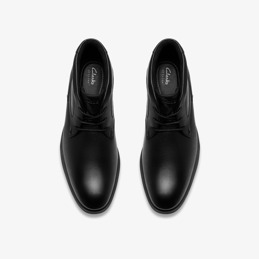 eldredge mid - zwart leer