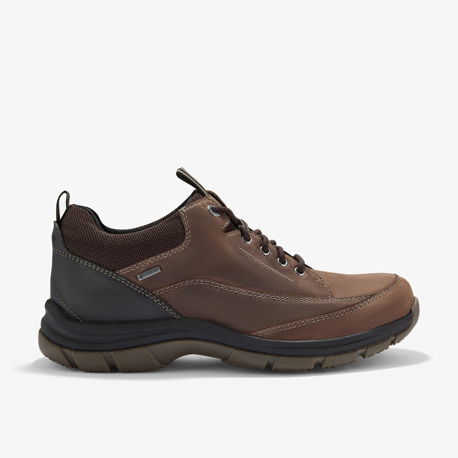 spypath lo gore-tex - donkerbruin leer