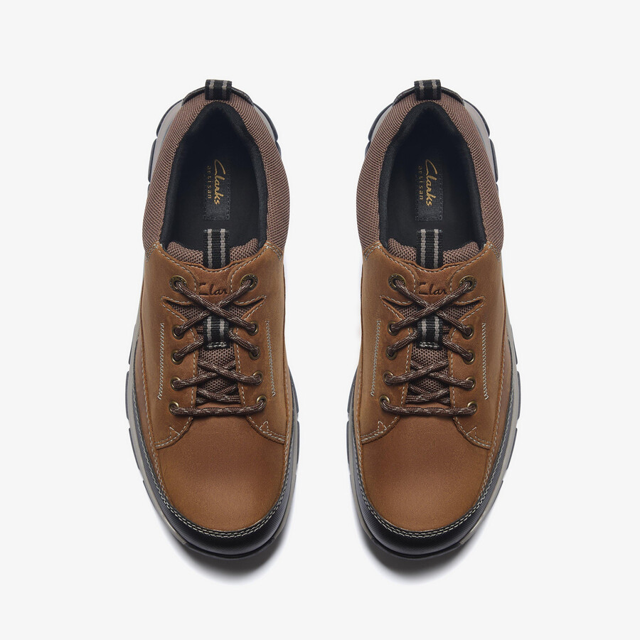 spypath lo gore-tex - donkerbruin leer