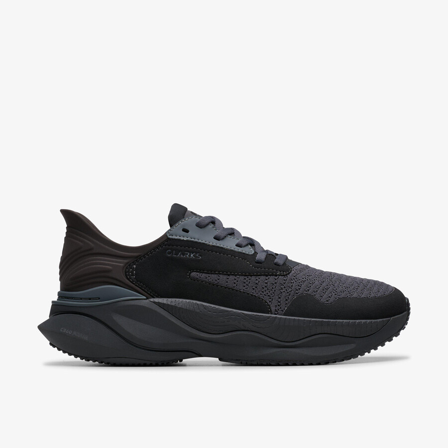 clarks pace - zwart