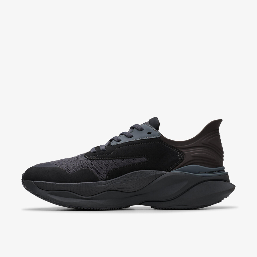 clarks pace - zwart